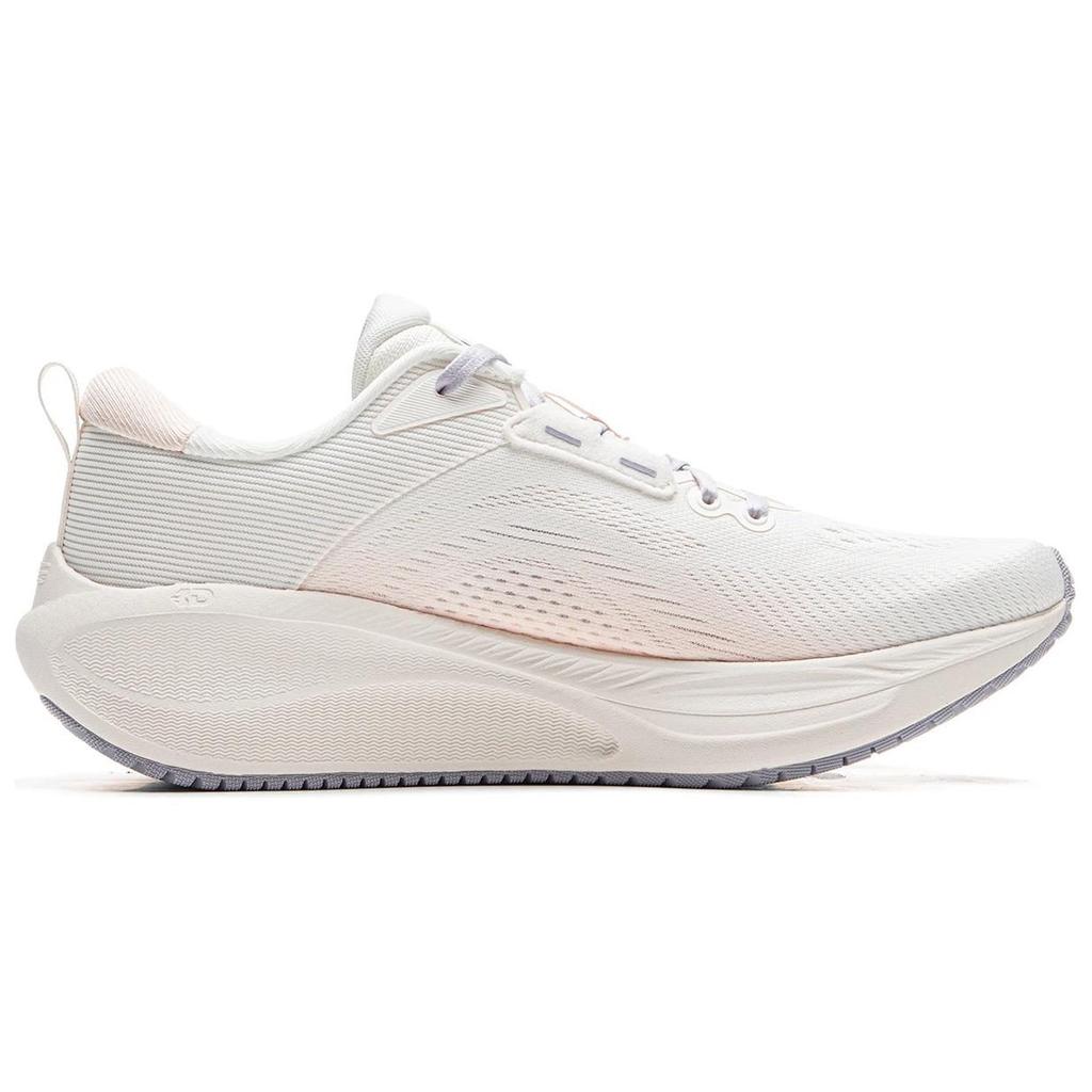Li Ning MINE JUMP 2.0 V2 Running Shoes Women's Low Top Mist White/Light Bud Orange ARSU070-7