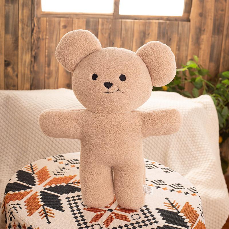 

Soft Teddy Bear Pillow Plush Toy Doll Bear Doll Home Pillow Cushion Children s Ragdoll 50cm（0.5kg）