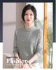 2024 Velvet-Enhanced Knit Sweater: Warm, Fashionable Round-Neck Chinese Style for Autumn/Winter