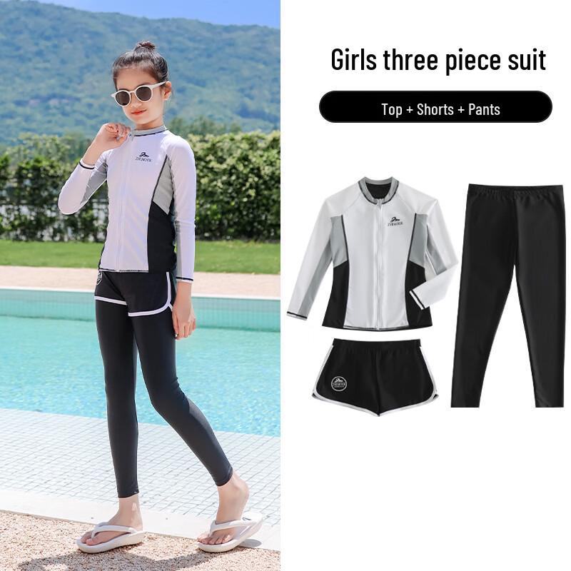 Unisex Long Sleeve Sun Protection Rash Guard Diving Suit