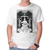 Unisex Crew Neck T-Shirt Hail Sagan Graphic Short Sleeve Casual Tee