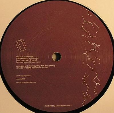 12inch Record TONY MATT / GENNY G - Retardo Expreso Remixes CAPSULA002R C?psula 2007 Italy Dance & Electronica Used