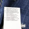 Dsquared2 S74LB0760 Tidy Biker Jeans Bottoms 44 IndigoUsed
