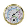 Round Pointer Type Temperature Meter No Battery Required Analog Hygrometer  Home Supply