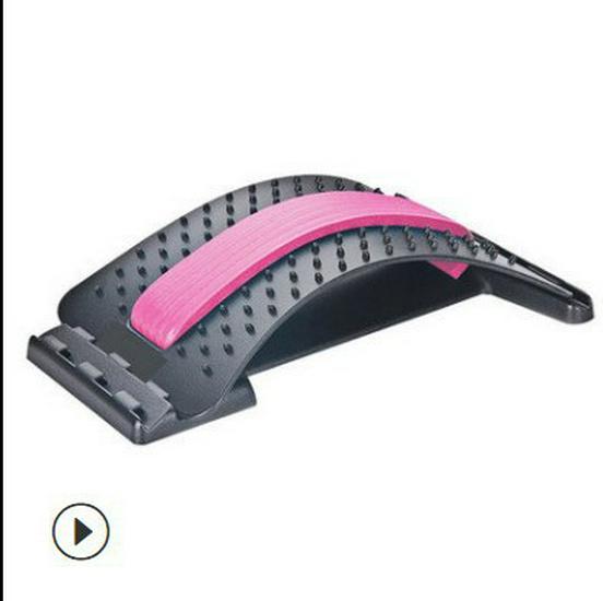 Lumbar Soother: Fitness Equipment, Massager & Traction Device for Back and Waist Support