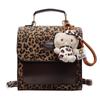 Popular Leopard Print Backpack for Women New Crossbody Bag for Women Ins Niche Versatile One-shoulder Handbag