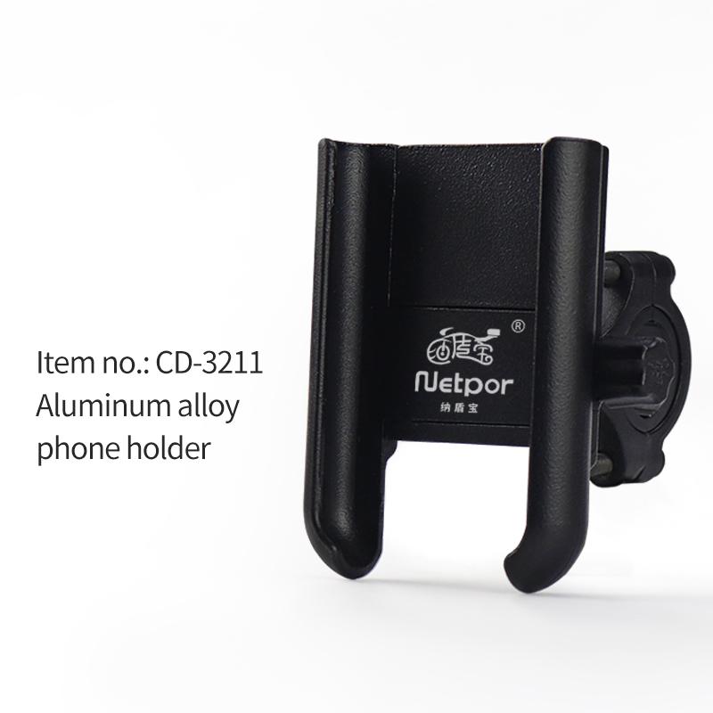 Aluminium Alloy Mobile Phone Holder Bike Motorcycle Cell Phone Holder Motorcycle Holder Phone Charger