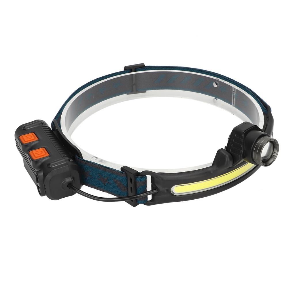Outdoor COB Floodlight Headlamp Type C Rechargeable LED Headlamp Outdoor Fishing Cycling Running