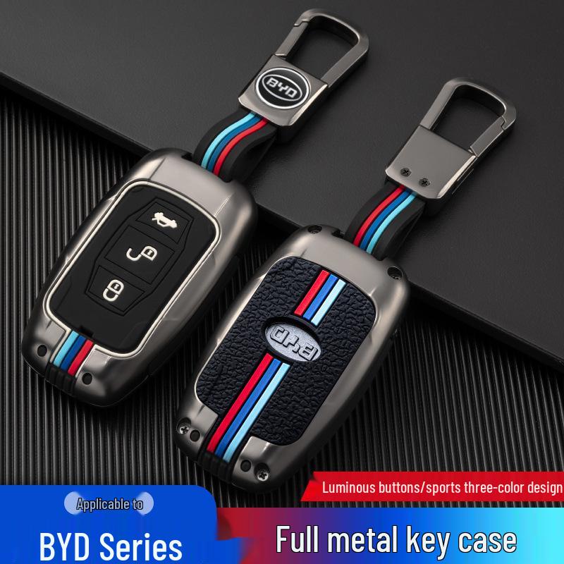 Creative Metal Key Case for BYD Song, Tang Max, Old G5, Surui, E5, Sirui, G6, Qin Models