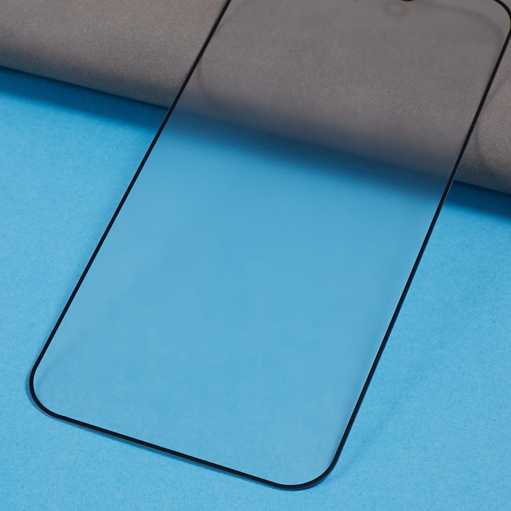 For iPhone 15 Pro Max AG Matte Screen Protector Tempered Glass Full Cover Anti-fingerprint Shield Film