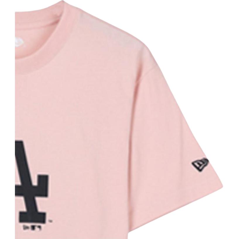 New Era Einfaches T-Shirt mit Aufdruck Unisex Oberteile Rosa 12147609