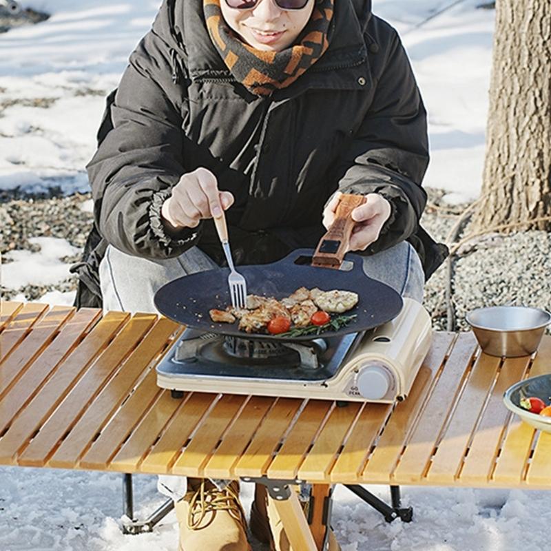 Portables Light Weight Handle Oven Safe Tool Grills Pans Security Frying Handle for Outdoor and Indoor Use