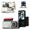   Cam Front and Rear Inside, 1080P + 480P + 480P Three Way Triple Car Camera, Built-in Wi-Fi, 2.0    Screen, Night  , 170 degrees  Wide Angl