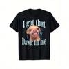 Unisex Casual Ik Sla De McShit Uit Je! Grafisch T-shirt