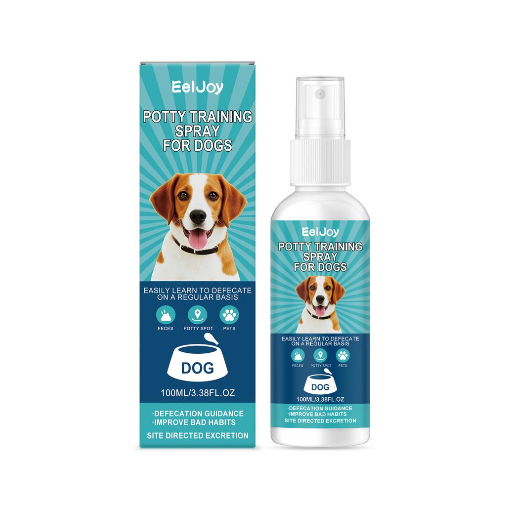 EELJOY Dog Potty Training Spray – Indoor/Outdoor Toilet Aid for Puppy Poop Training – 100ml