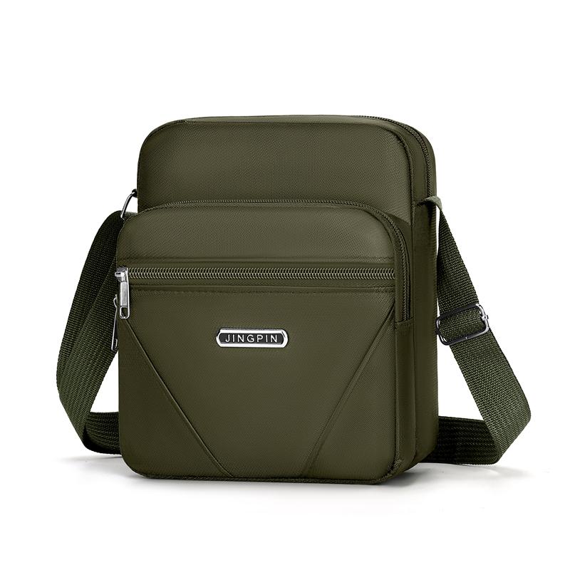 Bolsa de Ombro Masculina Bolsa Casual Masculina Impermeável Outdoor Multifuncional Transversal