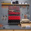 New Wall-Mounted Tool Rack 28 Tools Storage Shelf Tools Organizer Multi-Function Extra Strong Wall Plate for Wrench Screwdriver