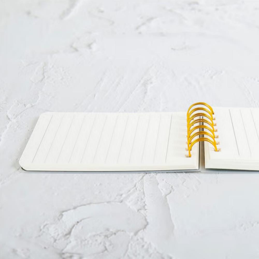 PP Cover Wired Notebook, 2 Volumes, 80 Sheets