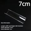 Zackoo 30cm Cake Roll Shaping U-shaped Mold Thickened Transparent Acrylic Swiss Roll Refrigerated Retainer Pastry Baking Tool