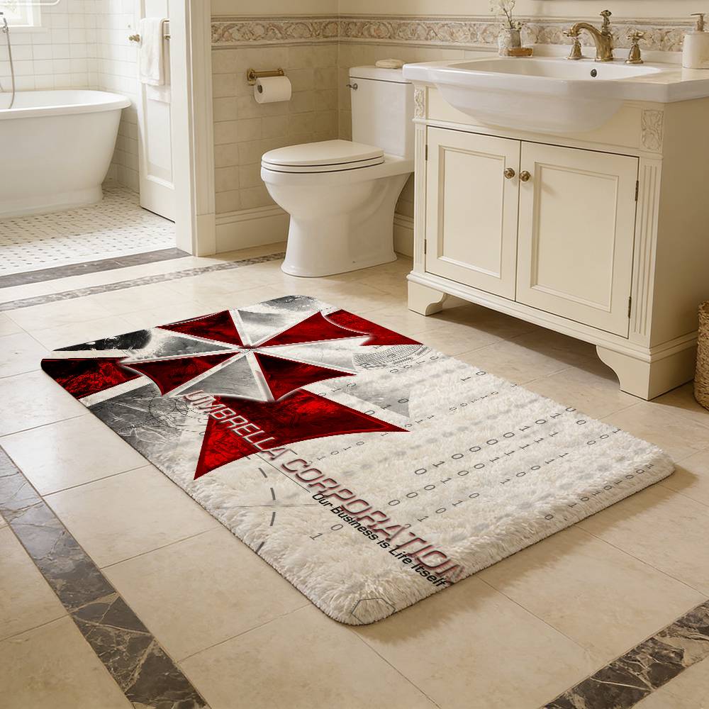 Virtual Company U-umbrella C-corporation Door Mat Kids Room Bedroom Decoration Balcony Anti-Slip Doormat Room Doormat Area Rug