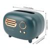 Home Decoration Radio Shape Retro Radio Tissue Box Decorative Multifunction Tissue Cover Box Creative Green Napkin Case Bedroom