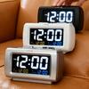 Two Alarm Led Digital Clock with 5 Minutes Snooze Model Screen Brightness Adjustable Desktop Electronic Clock Children Room
