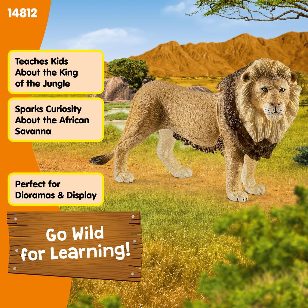 Schleich Wildlife Lion Figure 14812