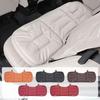 Funda de Asiento Delantero Trasero de Coche Cojín de Cuero de Velour Esterilla Protectora para Respaldo Para Mercedes Benz AMG Clase A B C E S CLK CLA GLE W204 MO1