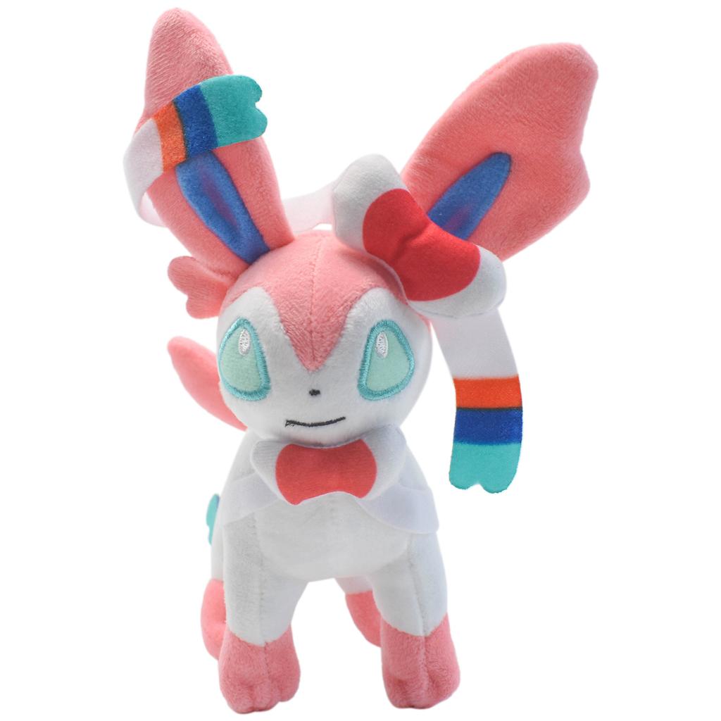 Eevee Family Evolution Peluche Plush Toy Flareon Vaporeon Leafeon Sylveon Espeon Umbreon Pikachu Stuffed Doll Kid Gift