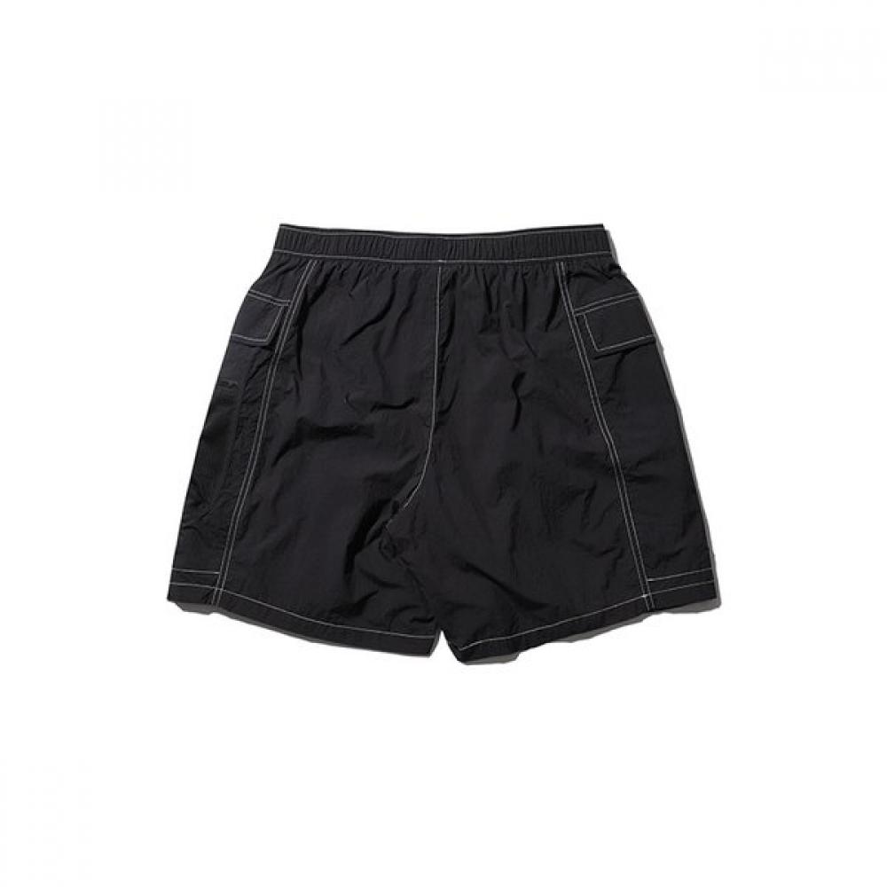 Mesh Pocket Half Pants  Black  Bbc Earth