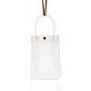 Gift Approved Snap Environmentally Purse Friendly PVC Plastic Bag Handbag Transparent