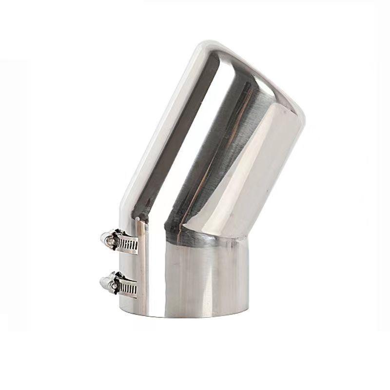 

Для Lexus LX600 LX500d 2022 2023 аксессуары автомобильный наконечник выхлопной трубы из нержавеющей стали глушитель рукав украшение авто экстерьер серебряный