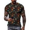 Moda Nuovo Retro Stile nazionale magliette grafiche Tendenza estiva Uomo Casual streetwear Personalità harajuku Stampa O-Collo Tees Top