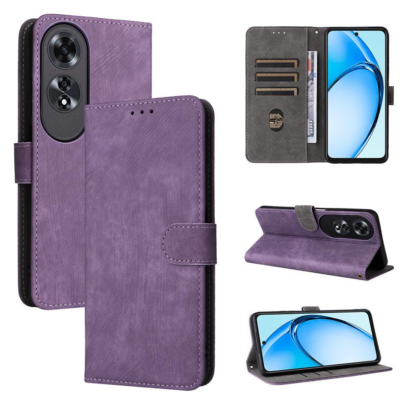 Etui z klapką do etui na telefon OPPO A60 PU Leather Pełna ochrona obudowy [blokowanie RFID] Etui typu Wallet