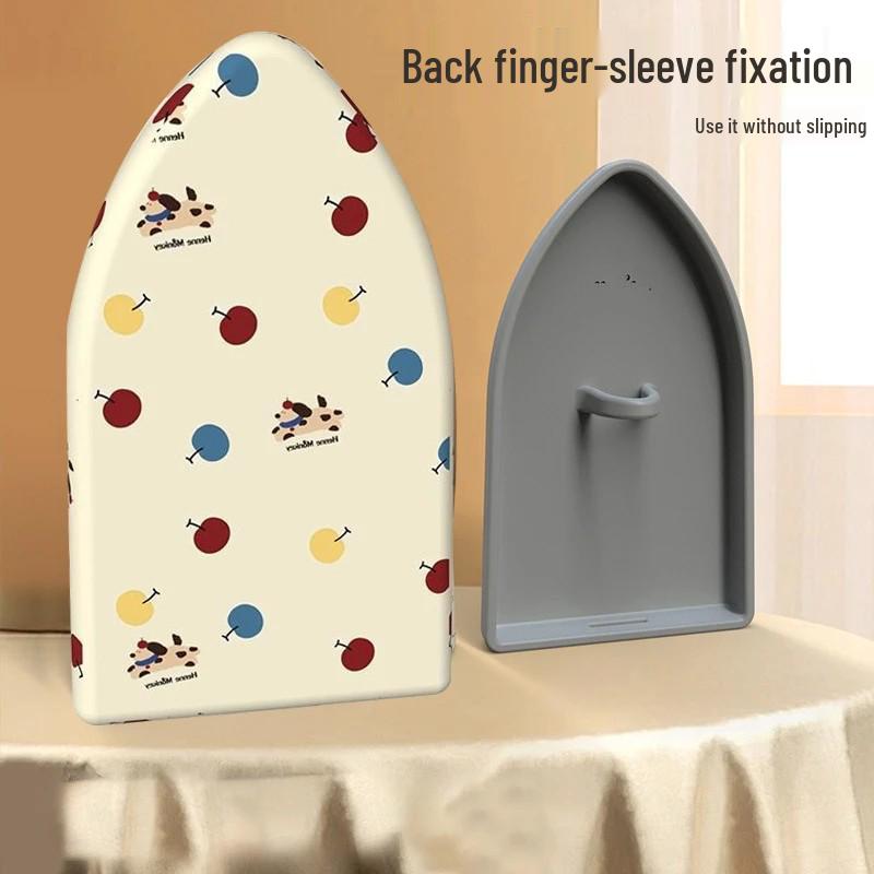 

Portable High-Temp Mini Iron & Garment Steamer Set with Heat-Resistant Mat and Gloves Mini Ironing Board (without Board)