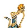 8pcs With Tea Tray Turkish Tea Set Gold Blue Tea Pot Cup Set Tea Sets Tea Glass Set  For Party