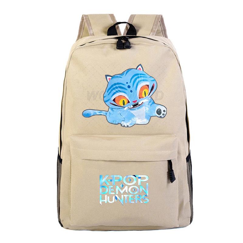 Witch Hunters Peripheral Cartoon Printing Korean Edition School Bag Primary and Secondary School Students Large Capacity Casual Simple Backpack