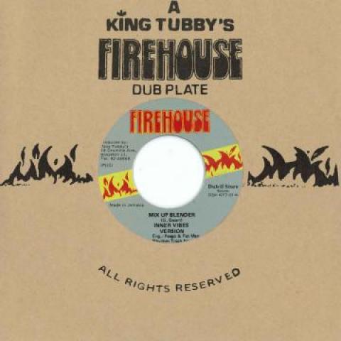 

7inch Record INNER VIBES / KING TUBBYS - Mix Up Blender / Mix Up Blender Ver DSRKT707 Firehouse/Dub S 1985 Japan Reggae, Ska & Dub