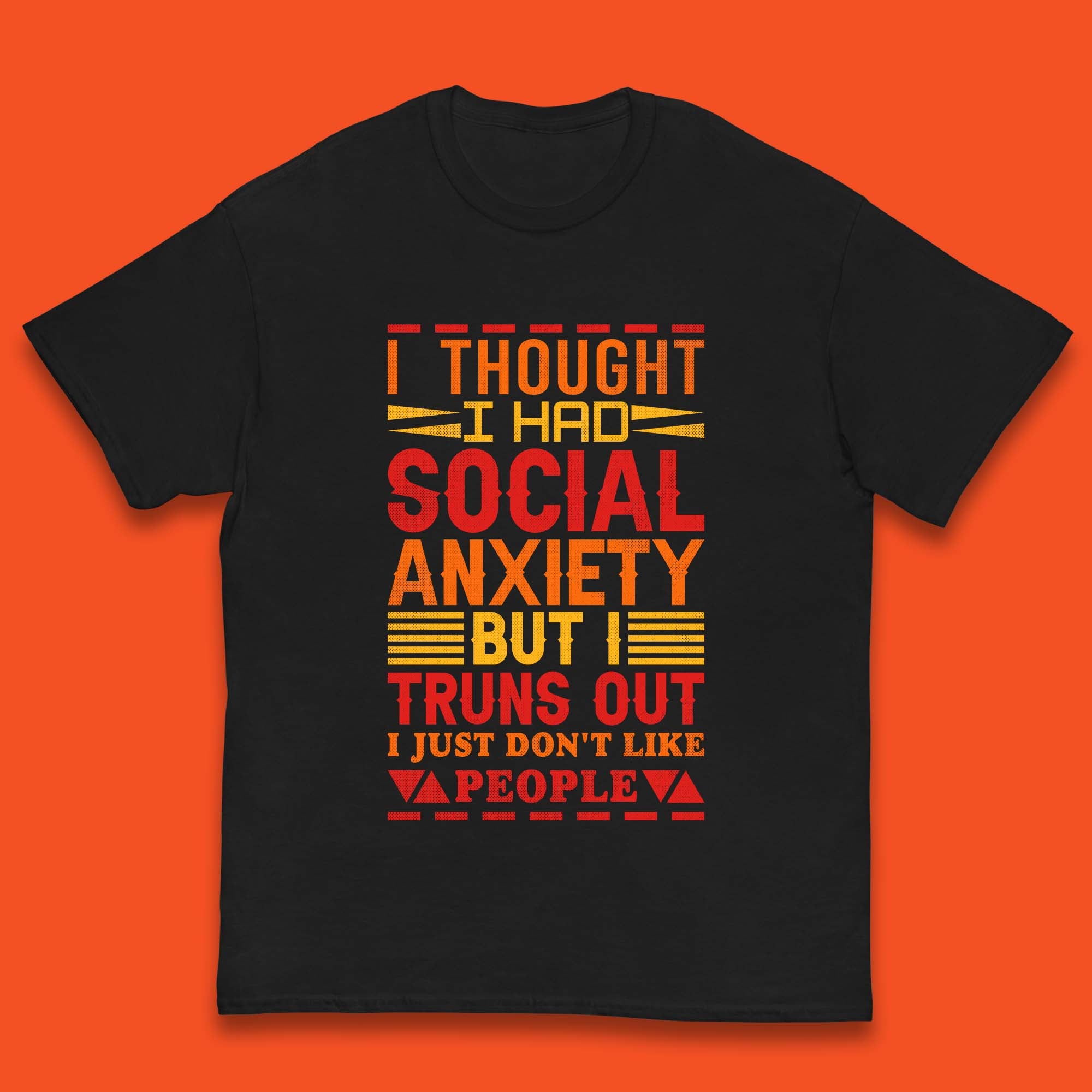 Social Anxiety Kids T-Shirt 150