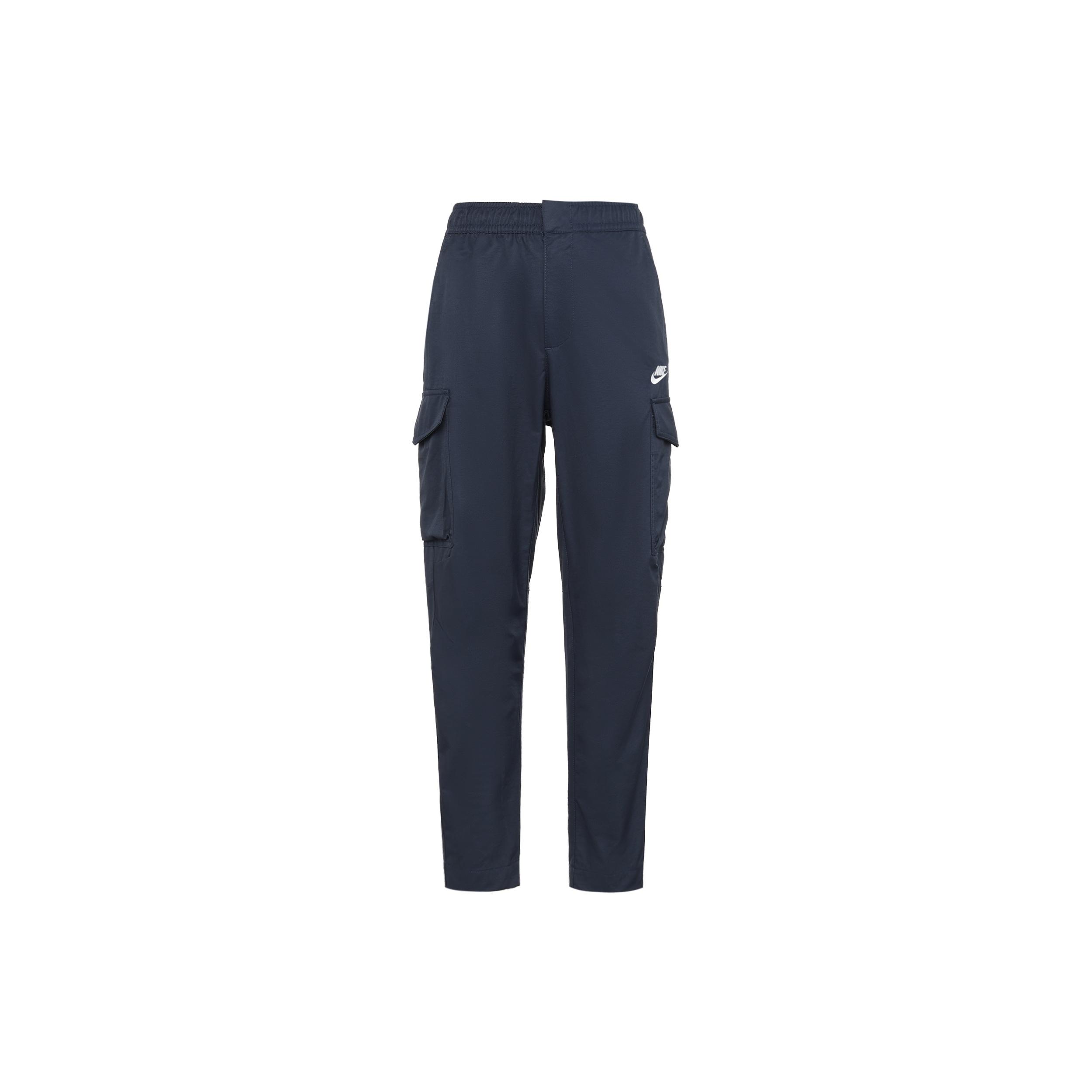 Men s Nike Sportswear Utility Casual Sports Woven Unlined Long Pants/Trousers Navy Blue DD5208-410 S