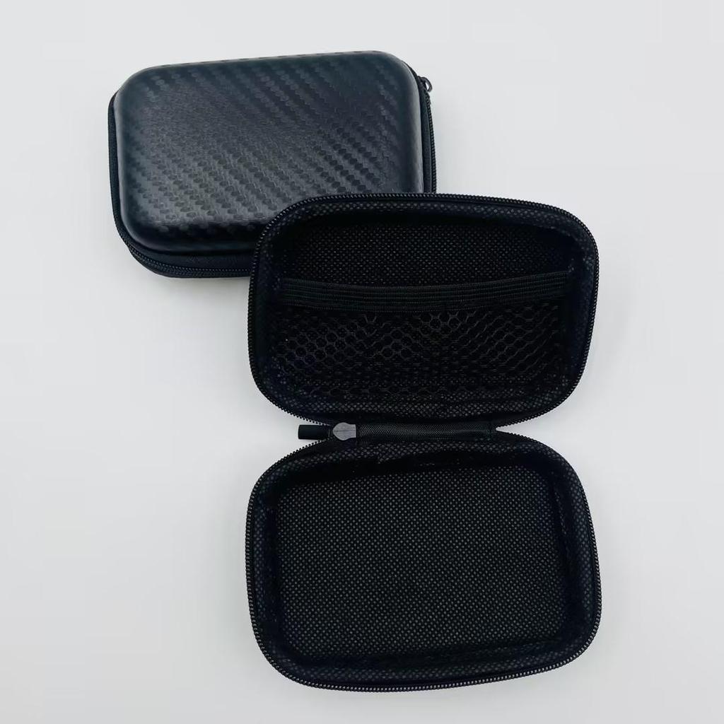 EVA Portable Hard Drive & Earphone Storage Bag with Multifunctional Cable and Tool Compartments