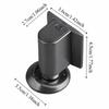 Anti-Collision Magnetic Door Stopper Windproof Design Heavy Duty Door Suction Holder Punch-Free Installation Floor Mounted