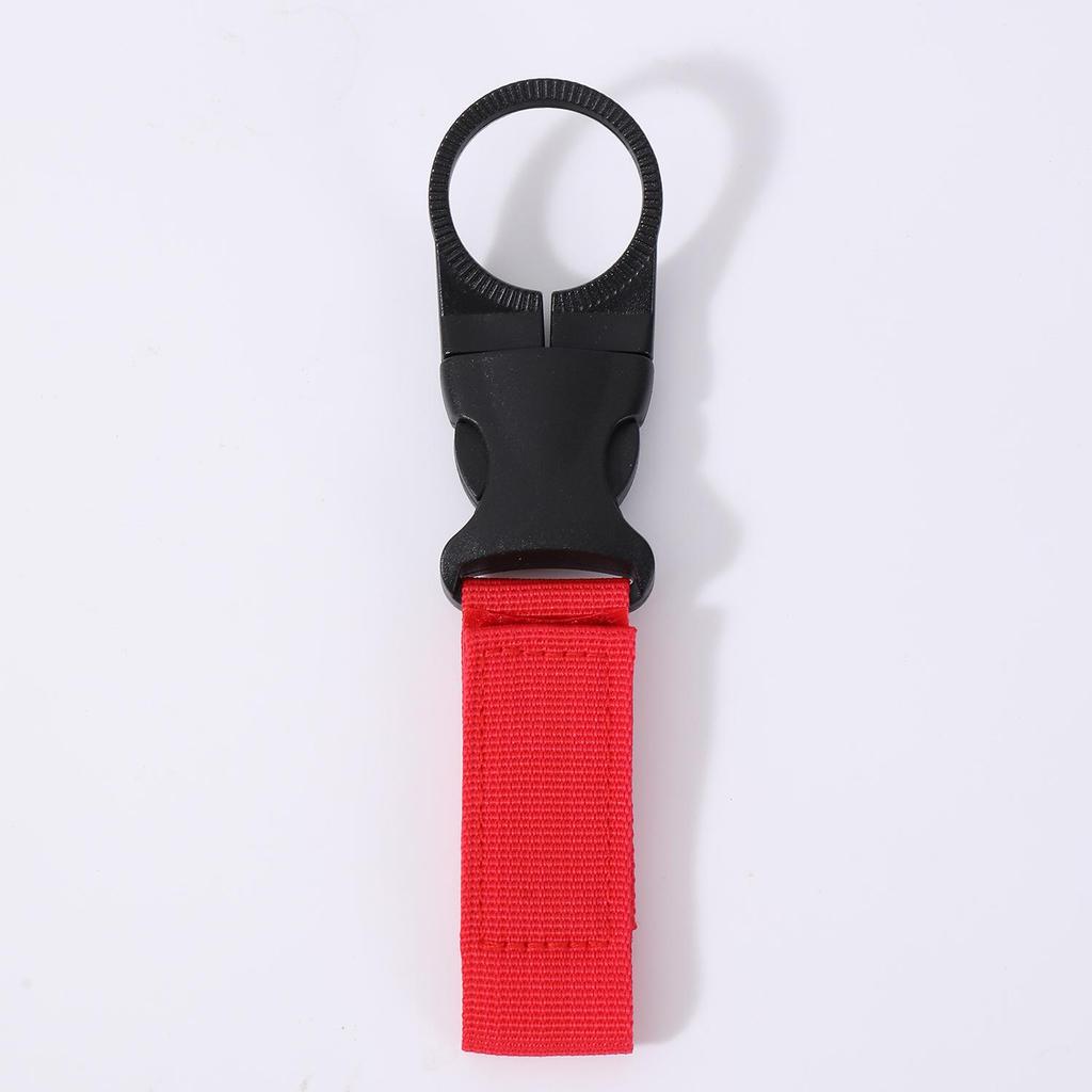 Tactical Webbing Water Bottle Carabiner Clip - Multi-functional Quick Release Hanger Buckle