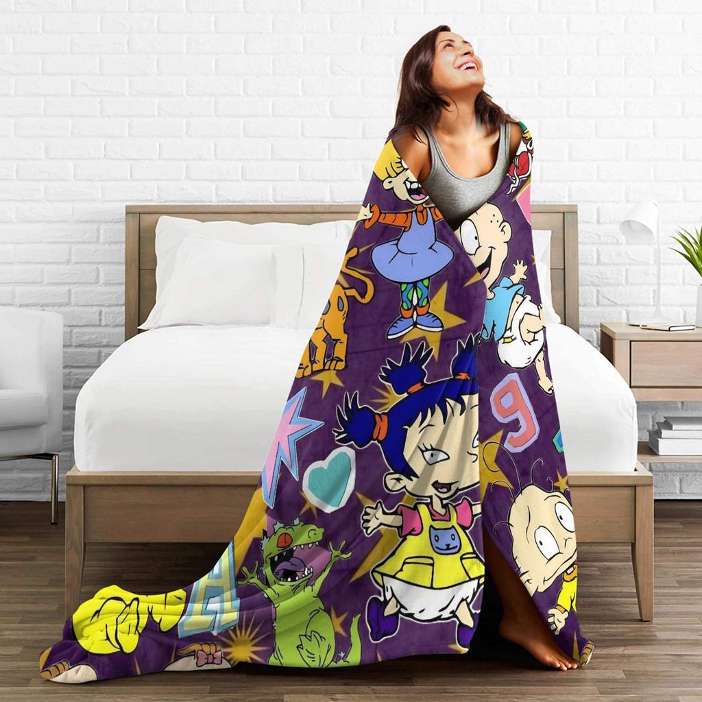 Rugrats Chuckie Finster  Blankets Quality Warm  Bedding Throws Winter Travel Outdoor Funny Bedspread