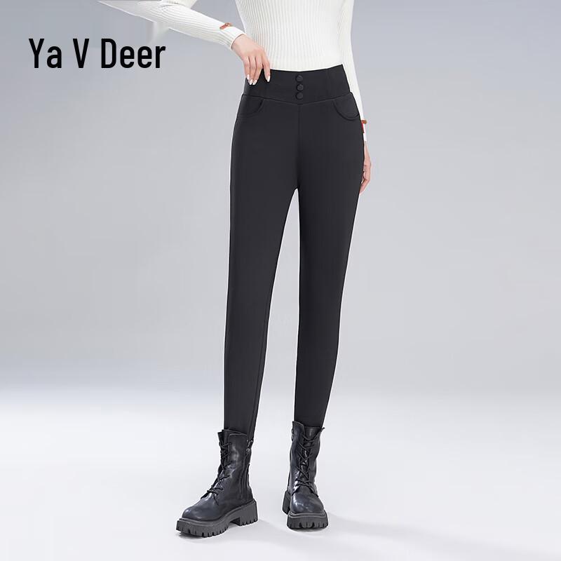 Yalu Women's Slim-Fit Goose Down Winter Pants