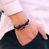 Fashion Mens Bracelet Rope Ukrainian Symbol Braclet Bicolor Matching Macrame Braslet Festival Accessories Brazil Pulseras Homme