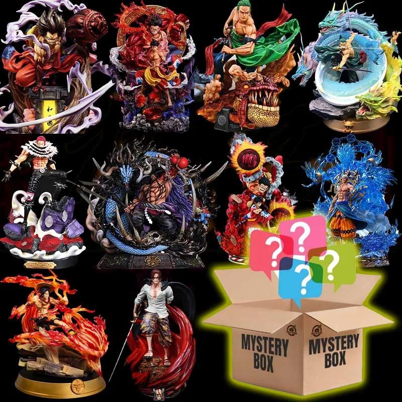 

Anime Figure Mystery Box Figure Blind Box Pvc Aciton Figures Dragon Ball One Piece Demon Slayer Gift for Animer MINI(3-10cm)