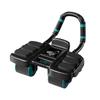 Four-Wheel Abdominal Roller with Six Elbow Supports