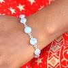 Mondstein-Armband aus 925er-Sterlingsilber, Juni-Geburtsstein-Armband, Geschenk für ihre Mutter, Jahrestagsgeschenk