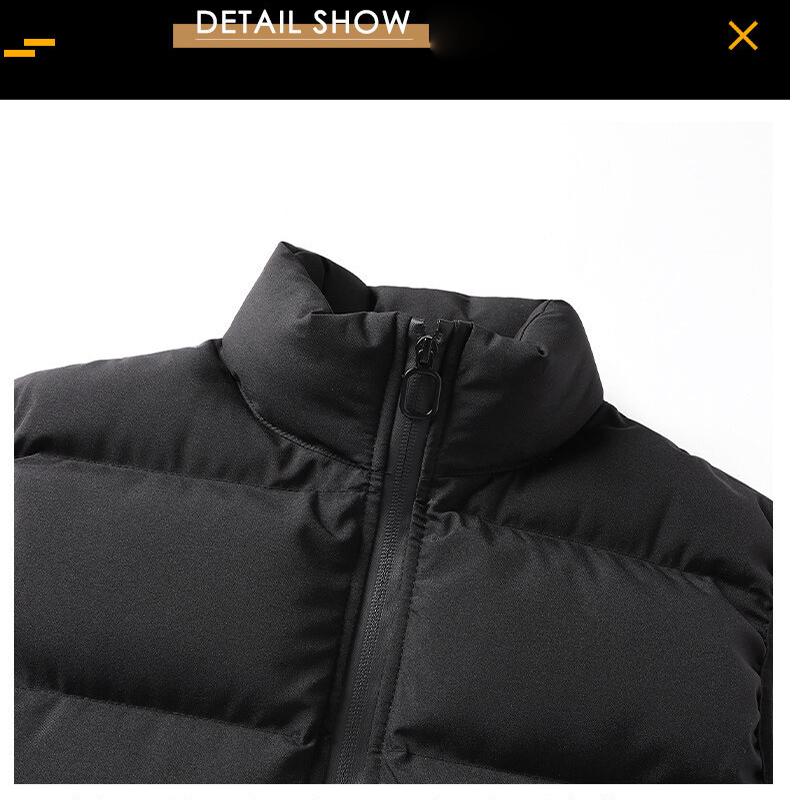 Men's Sleeveless Coat Zipper Vest Winter Male Warm Waistcoat Fleece Vest Jackets
